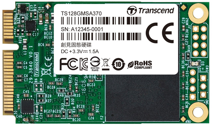 SSD накопичувач Transcend MSA370 TS128GMSA370 - зображення 3