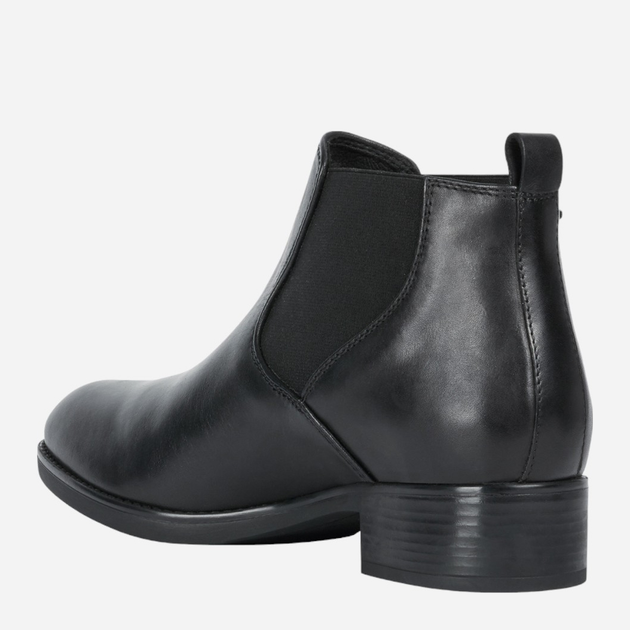 Жіночі челсі низькі Geox D94BLC043NH-C9999 38 Чорні (8054730115260) - зображення 4