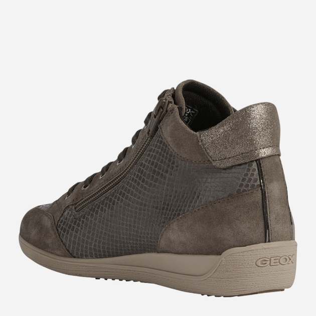 Sneakersy damskie wysokie Geox D2668B04122-C6226 40 Brązowe (8050036785893) - obraz 3