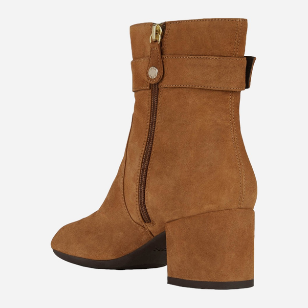 Botki damskie zamszowe Geox D26TWB00021-C6001 39.5 Rude (8050036778833) - obraz 3