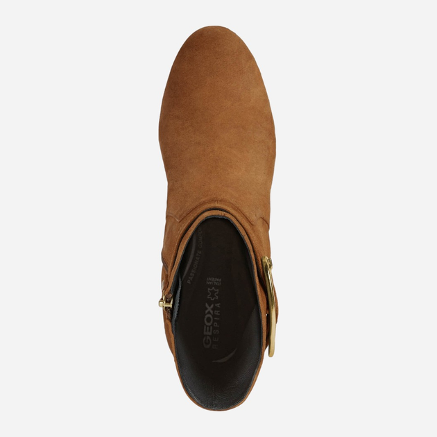 Botki damskie zamszowe Geox D26TWB00021-C6001 41 Rude (8050036778857) - obraz 4