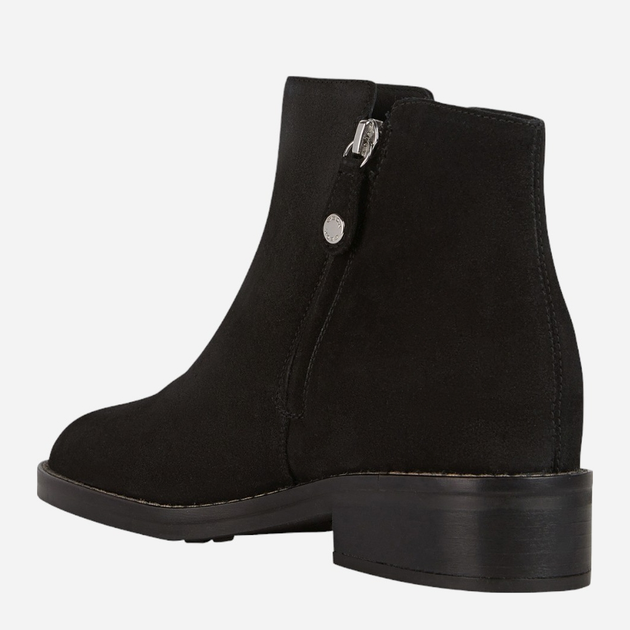 Botki damskie zamszowe Geox D26TXC00022-C9999 38.5 Czarne (8050036780218) - obraz 3