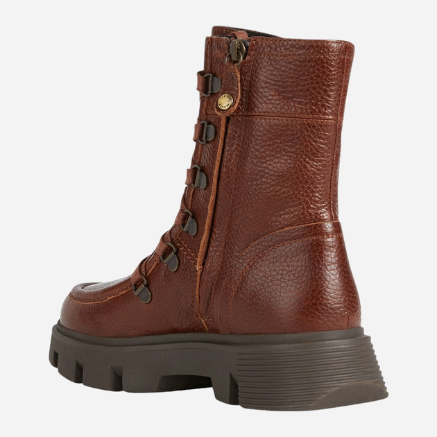 Жіночі черевики високі Geox D26UAG00046-C0013 40 Руді (8050036781956) - зображення 3