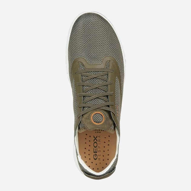 Buty sportowe męskie Geox U047FD0005Q-C3277 44 Oliwkowe (8050036851710) - obraz 4