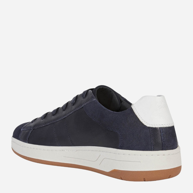 Sneakersy męskie skórzane Geox U26DXD08531-C4002 42 Granatowe (8050036822611) - obraz 3