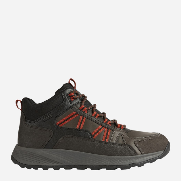 Buty trekkingowe męskie wodoszczelne Geox U26EZB0MEBU-C6024 43 Ciemnobrązowe (8050036717696) - obraz 1