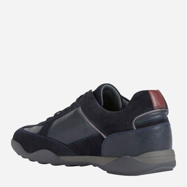 Sneakersy męskie skórzane Geox U26FEA022PT-C4002 43 Granatowe (8050036857033) - obraz 3