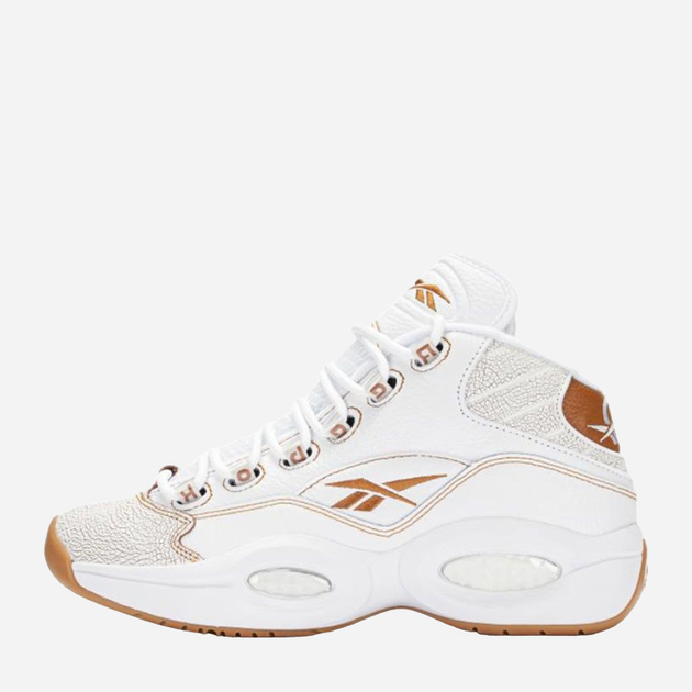 Sneakersy męskie do kostki Reebok Question Mid 100033893 44.5 Białe (4066756990725) - obraz 1