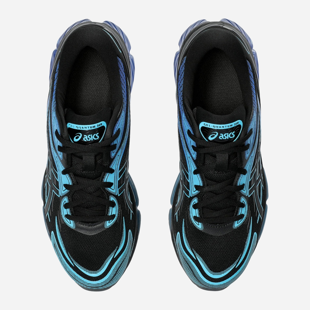 Чоловічі кросівки Asics Gel-Quantum 360 VIII 1203A305-003 44 Чорний/Блакитний (4550457155809) - зображення 6