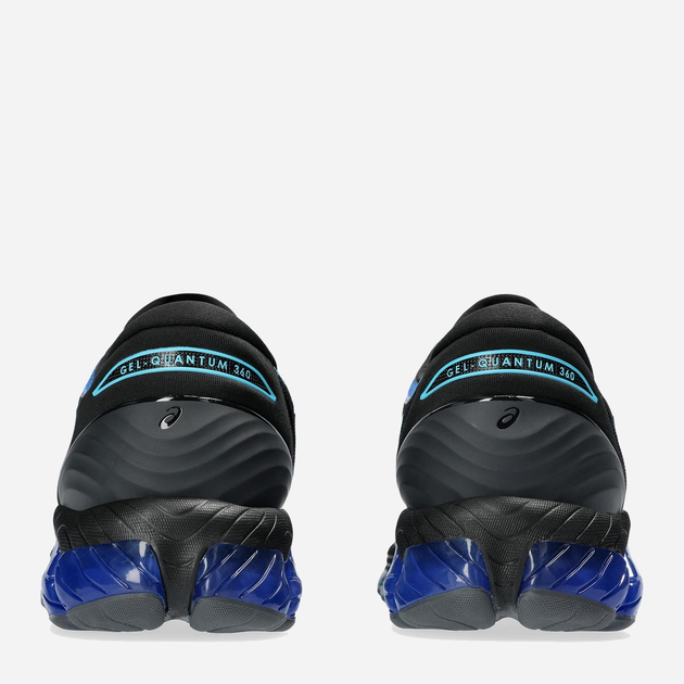 Чоловічі кросівки Asics Gel-Quantum 360 VIII 1203A305-003 43.5 Чорний/Блакитний (4550457155687) - зображення 5