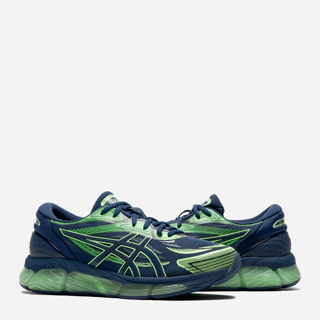 Чоловічі кросівки Asics Gel-Quantum 360 VIII 1203A305-400 44.5 Темно-синій/Зелений (4550457189491) - зображення 4