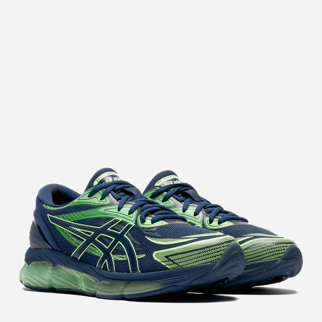 Чоловічі кросівки для бігу Asics Gel-Quantum 360 VIII 1203A305-400 44 Темно-синій/Зелений (4550457189385) - зображення 2