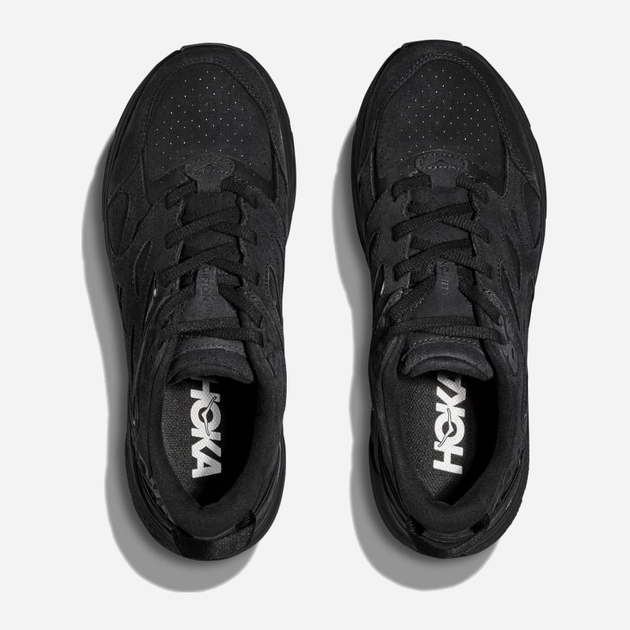 Чоловічі кросівки для бігу Hoka One One Clifton L Suede TP 1122571-BBLC 44 Чорні (196565519443) - зображення 9