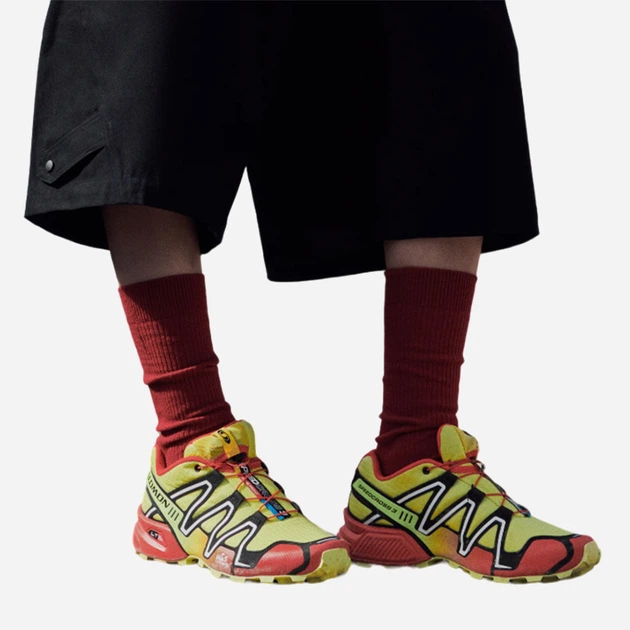 Buty sportowe męskie Salomon Speedcross 3 L47493600 44.5 Zółte (195751560092) - obraz 9