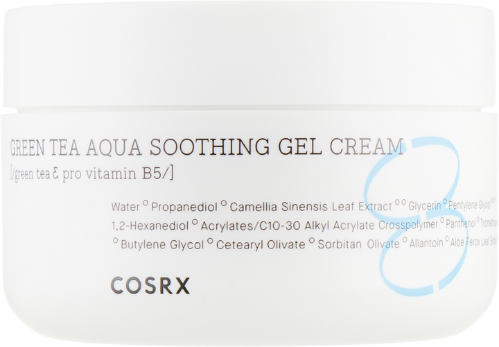 Крем-гель для обличчя Cosrx Hydrium Green Tea Aqua Soothing Заспокійливий 50 мл (8809598450622) - зображення 1