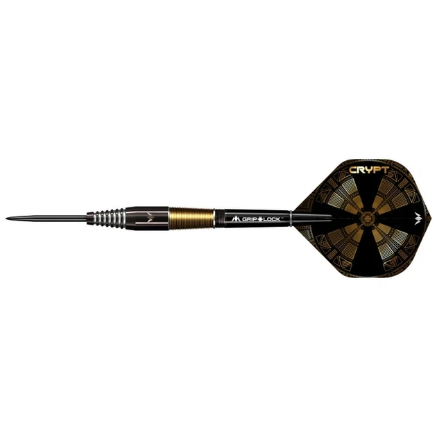 Дротики для дартсу Crypt Black & Gold PVD M2 90% Steel - 3-шт - зображення 2