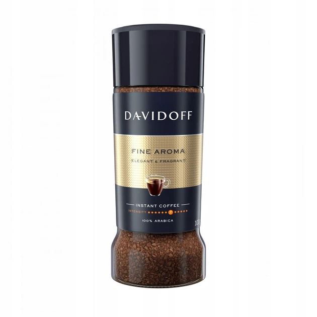 Кава розчинна Davidoff Fine Aroma 100г - Фото 1 Кава розчинна Davidoff Fine Aroma 100г - зображення 1
