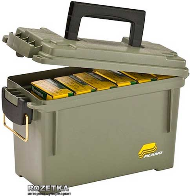 Ящик Plano для патронів на 6-8 упаковок Зелений (1312-00) - зображення 1