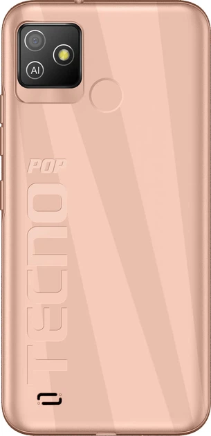 Смартфон Tecno POP 5 Go BD1 1/16Gb Mist Copper (4895180771033) UA-UCRF [81824] - изображение 3