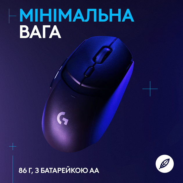 Мышь G309 LIGHTSPEED Black (910-007199) Logitech (2000003355983) - изображение 7