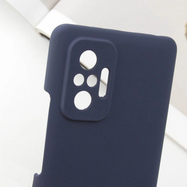 Чохол Silicone Cover Lakshmi Full Camera (AAA) для Xiaomi Redmi Note 10 Pro / 10 Pro Max Темно-синій / Midnight blue - Фото 4 Чохол Silicone Cover Lakshmi Full Camera (AAA) для Xiaomi Redmi Note 10 Pro / 10 Pro Max Темно-синій / Midnight blue - зображення 4