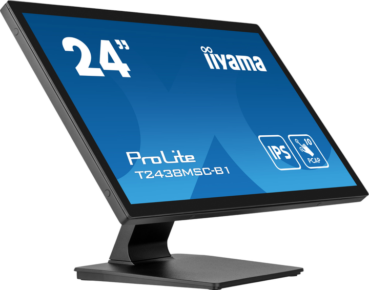 Монітор 24" iiyama ProLite IPS 1920 x 1080 (T2438MSC-B1) - зображення 2