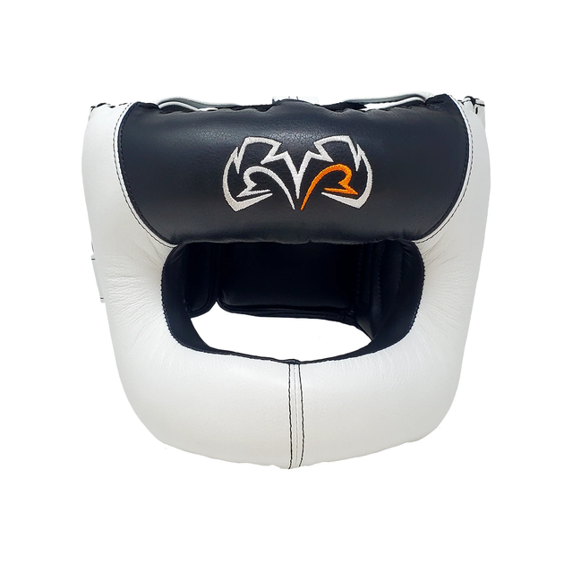 Боксерский шлем с бампером Rival Guerrero RHGFS3 Facesaver Headgear White (RHGFS3-White-L/XL) - Фото 2 Боксерский шлем с бампером Rival Guerrero RHGFS3 Facesaver Headgear White (RHGFS3-White-L/XL) - изображение 2