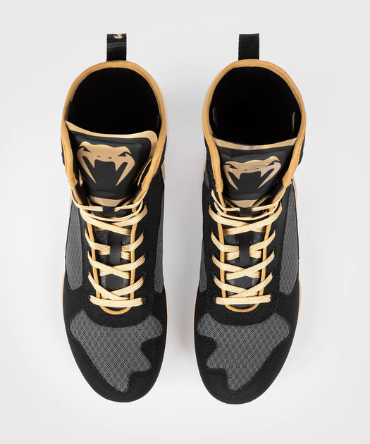 Боксерки Venum Elite Boxing Shoes Black Beige (VENUM-03681-617-6.5-39) - изображение 5