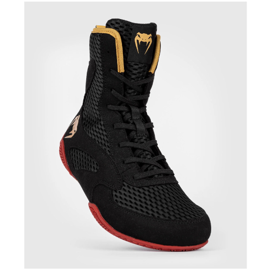 Боксерки Venum Contender Boxing Black Gold Red (VENUM-04958-603-13-47) - зображення 2