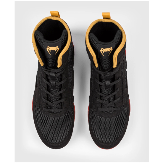 Боксерки Venum Contender Boxing Black Gold Red (VENUM-04958-603-13-47) - зображення 5