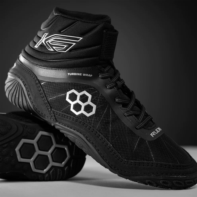 Детские борцовки Rudis KS Turbine Youth Wrestling Shoes Midnight Chrome (Y-KSTNC1000MCR-04-35.5) - Фото 2 Детские борцовки Rudis KS Turbine Youth Wrestling Shoes Midnight Chrome (Y-KSTNC1000MCR-04-35.5) - изображение 2