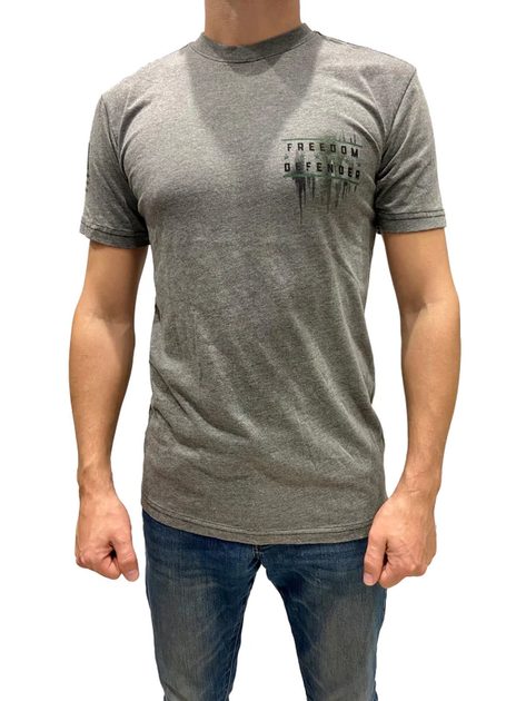 Футболка Affliction Brave Freedom A25073 Shortsleeve Tee (A25073-HGY-XL) - Фото 1 Футболка Affliction Brave Freedom A25073 Shortsleeve Tee (A25073-HGY-XL) - изображение 1