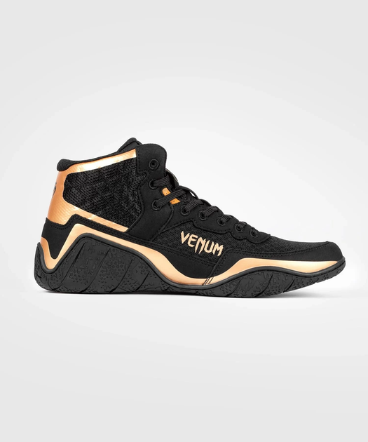 Борцівки Venum Elite Wrestling Shoes Black Bronze (VENUM-05083-137-12.5-46) - зображення 3