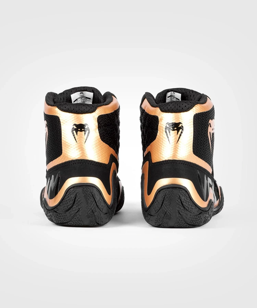 Борцівки Venum Elite Wrestling Shoes Black Bronze (VENUM-05083-137-12.5-46) - зображення 6