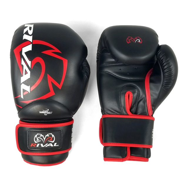 Боксерские перчатки Rival RS4 Aero Sparring Gloves 2.0 Black (RS4-2.0-Black-12oz) - изображение 2