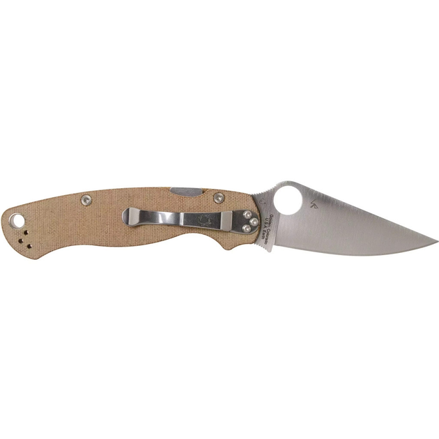 Ніж Spyderco Para Military 2 Micarta CPM Cru-Wear (m410882) - зображення 2