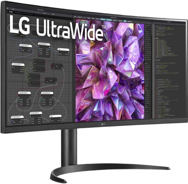 Monitor 34" UltraWide LG 34WQ75C-B IPS HDR10 3440 x 1440 Black (34WQ75C-B.AEU) - obraz 1