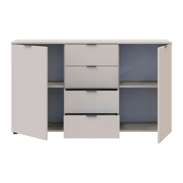 Комод в спальню Doros Рон 5 140х38х81 см Кашемир (DRS-011456) - изображение 5