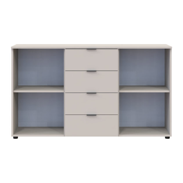 Комод в спальню Doros Рон 5 140х38х81 см Кашемир (DRS-011456) - изображение 6