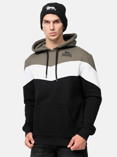 Худи утепленное мужское Lonsdale Moyroukan 117466-5054 3XL Разноцветное ...
