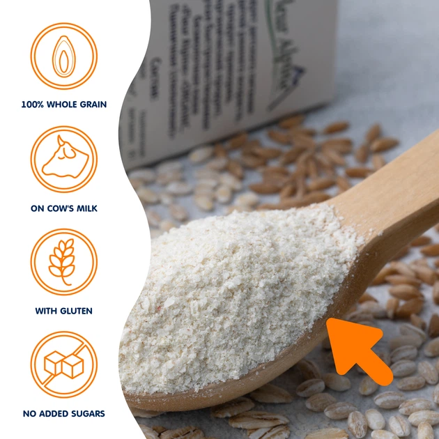 Дитяча молочна каша Fleur Alpine Organic Multigrain Cereal With Fruits Мультизлакова з фруктами 200 г (4779050670261) - Фото 3 Дитяча молочна каша Fleur Alpine Organic Multigrain Cereal With Fruits Мультизлакова з фруктами 200 г (4779050670261) - зображення 3