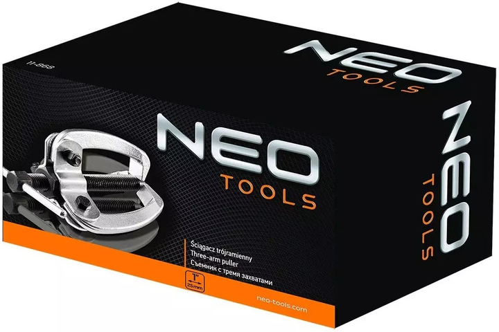Знімач підшипників NEO Tools 3-х лапковий 1" 11-868 (5907558420128) - зображення 6