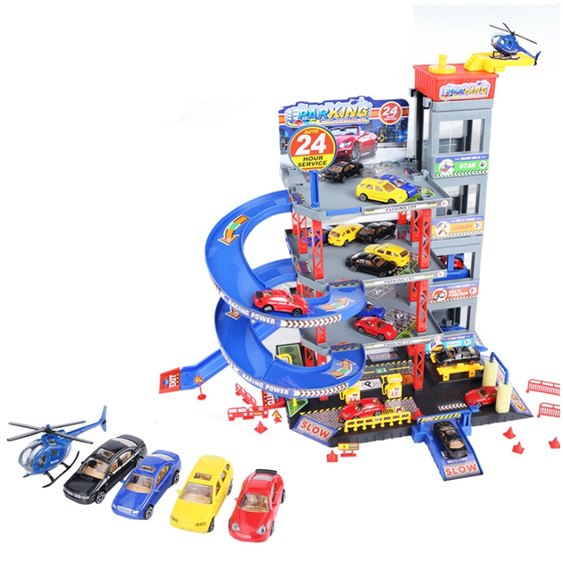  Parking garaz Woopie Toys z akcesoriami (0716053830456) - obraz 2