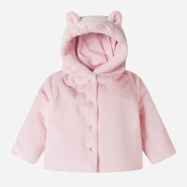 Акція на Дитяча демісезонна куртка для дівчинки Minoti 21babyfur8 41015KID 74-80 см Рожева від Rozetka