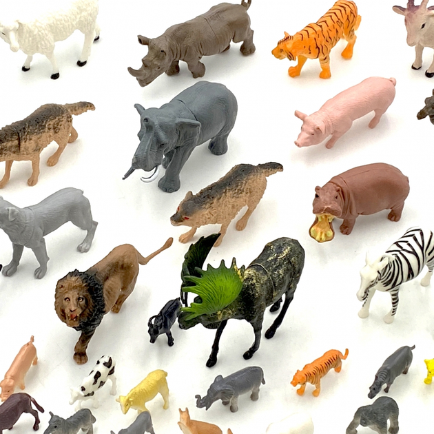 Zestaw figurek Woopie Toys Zwierzęta XXL 58 szt (5904326947177) - obraz 5