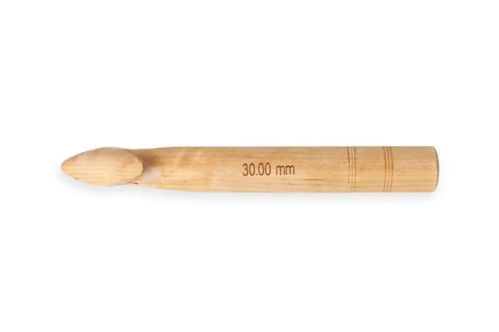 Гачок для в'язання дерев'яний односторонній Jumbo Birch KnitPro 30.0 мм - Фото 1 Гачок для в'язання дерев'яний односторонній Jumbo Birch KnitPro 30.0 мм - зображення 1