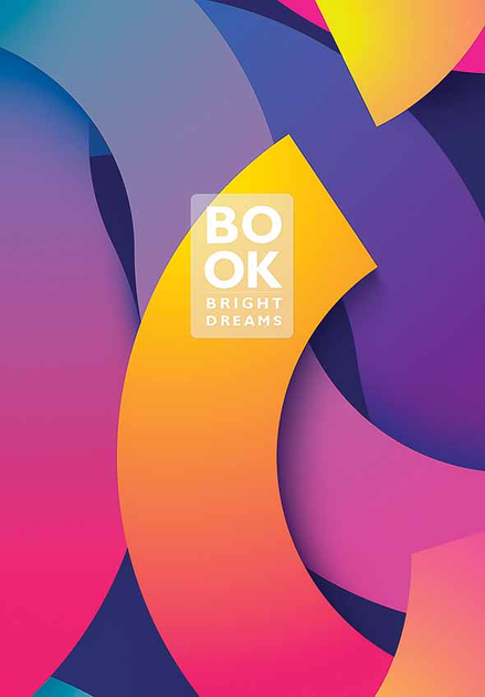 Набір 3 шт, блокнотів для записів Bright dreams. Блокнот Школярик у клітинку А6 50 арк. 831 A6-GB-050-831K 4823088236415 - зображення 4