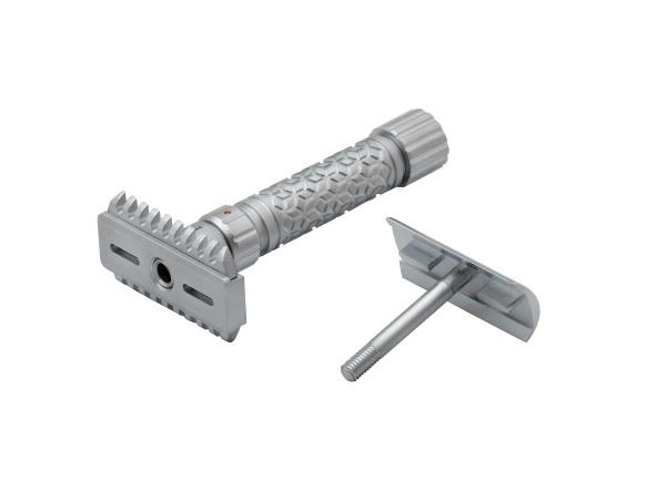 Станок для гоління Т-подібний Pearl Flexi Adjustable Safety Razor Open Comb - изображение 4