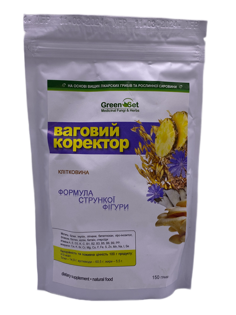Клітковина ваговий коректор GreenSet 150 г