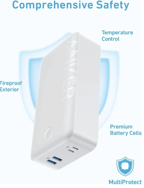 Повербанк Anker 347 Power Bank 40000mAh Білий – фото, відгуки